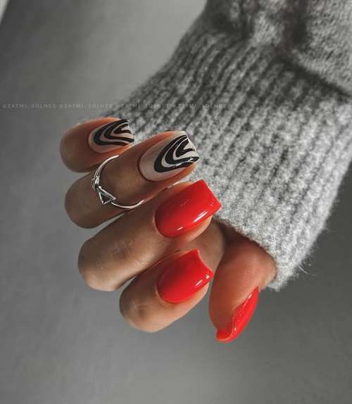 Manucure ultra tendance avec imprimé animal : nouveautés 2026, photos