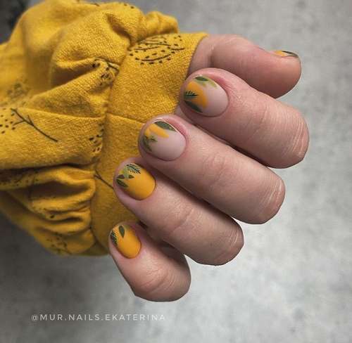 Manucure d'automne 2026 pour ongles courts: photos, tendances du design