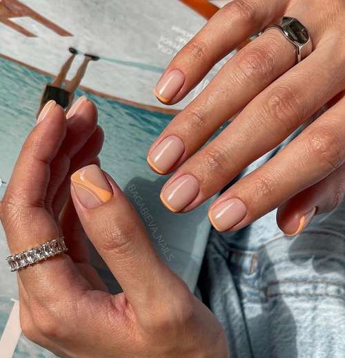 Manucure d'automne 2026 pour ongles courts: photos, tendances du design