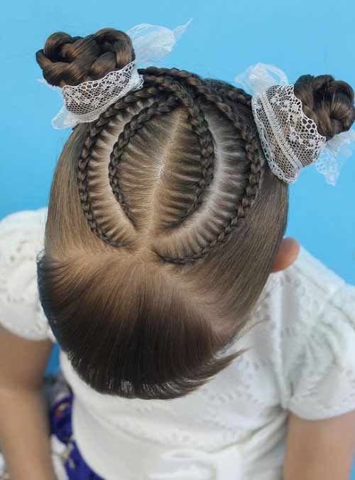 Coiffure avec frange le 1er septembre