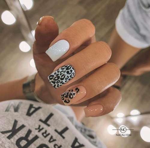 Bases de camouflage colorées: nouvelle manucure 2026, photo