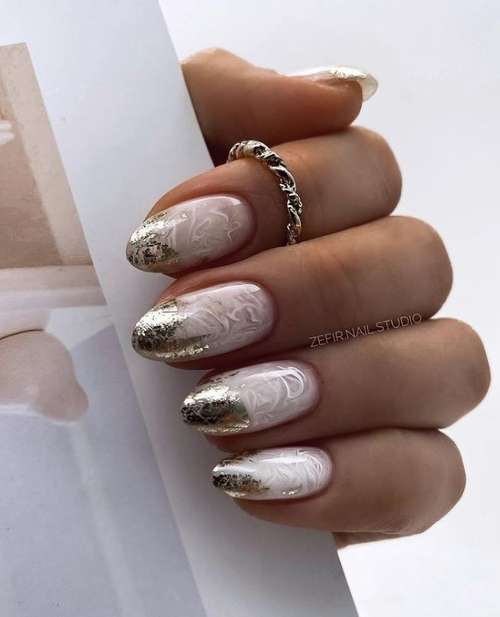 Bases de camouflage colorées: nouvelle manucure 2026, photo