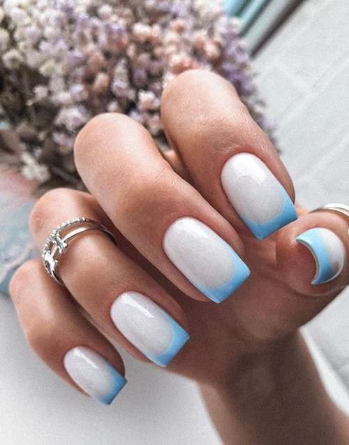 Bases de camouflage colorées: nouvelle manucure 2026, photo