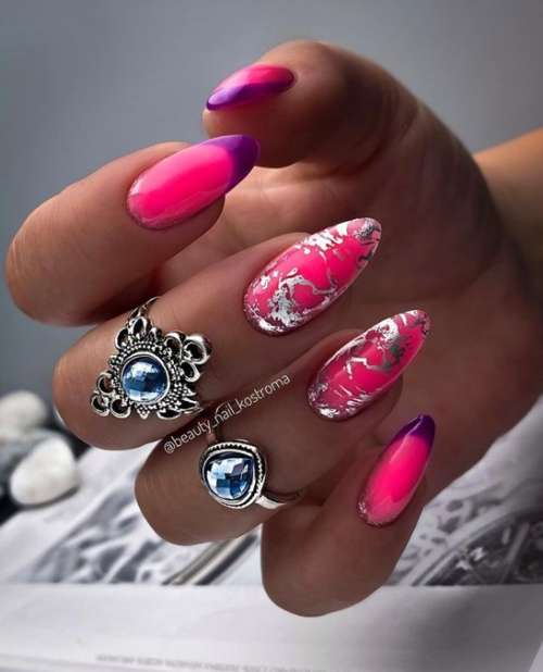 Français avec du papier d'aluminium