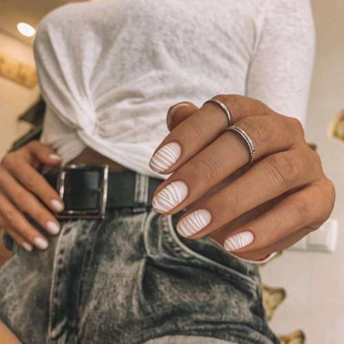 Manucure Zebra 2026: photo, nouveau design spectaculaire