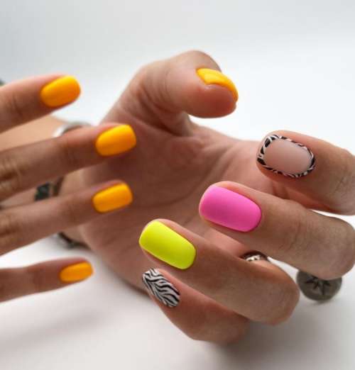 Manucure Zebra 2026: photo, nouveau design spectaculaire