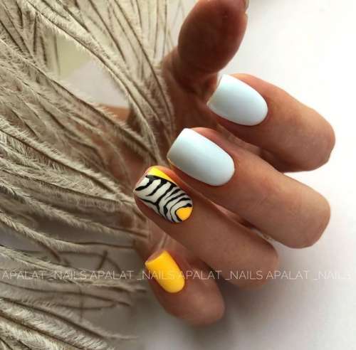 Manucure Zebra 2026: photo, nouveau design spectaculaire