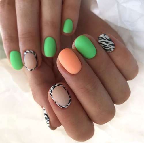 Manucure Zebra 2026: photo, nouveau design spectaculaire