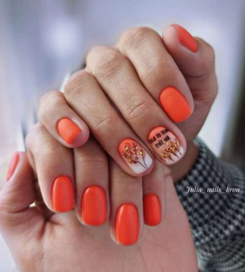 Nail design d'automne 2026: belles nouveautés, photos