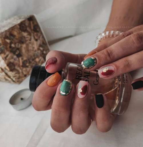 Nail design d'automne 2026: belles nouveautés, photos