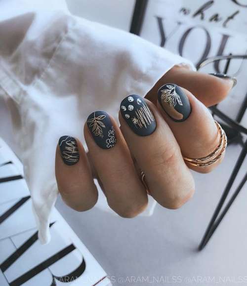 Nail design d'automne 2026: belles nouveautés, photos