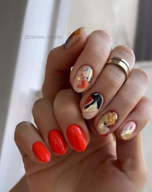 Nail design d'automne 2026: belles nouveautés, photos