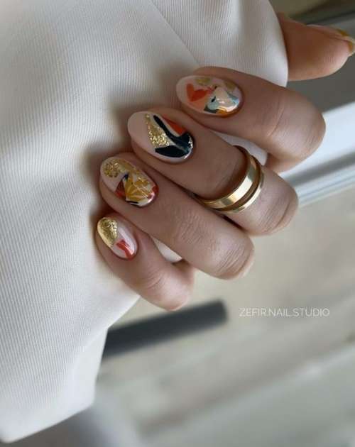 Nail design d'automne 2026: belles nouveautés, photos