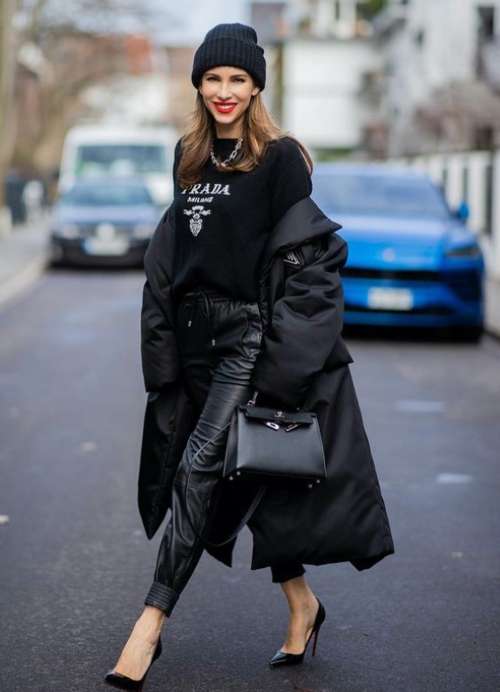 Doudounes oversize : tendances 2026, photos avec quoi porter