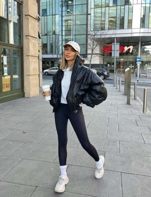 Doudounes oversize : tendances 2026, photos avec quoi porter