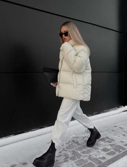 Doudounes oversize : tendances 2026, photos avec quoi porter