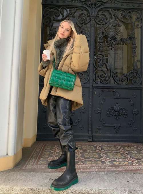 Doudounes oversize : tendances 2026, photos avec quoi porter