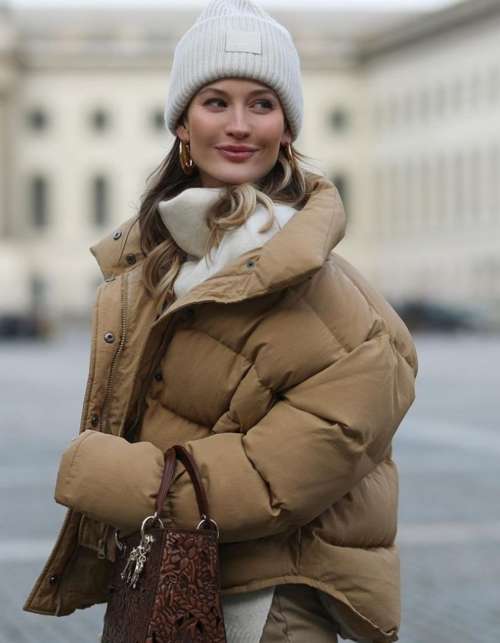 Doudounes oversize : tendances 2026, photos avec quoi porter