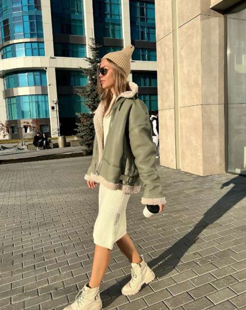 Manteaux en peau de mouton à la mode 2026: looks d'hiver pour femmes, tendances, modèles