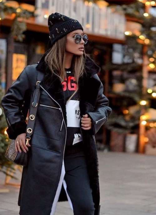 Manteaux en peau de mouton à la mode 2026: looks d'hiver pour femmes, tendances, modèles