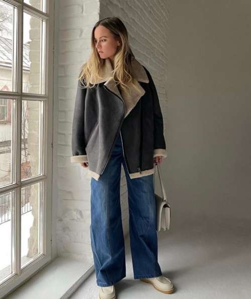 Manteaux en peau de mouton à la mode 2026: looks d'hiver pour femmes, tendances, modèles