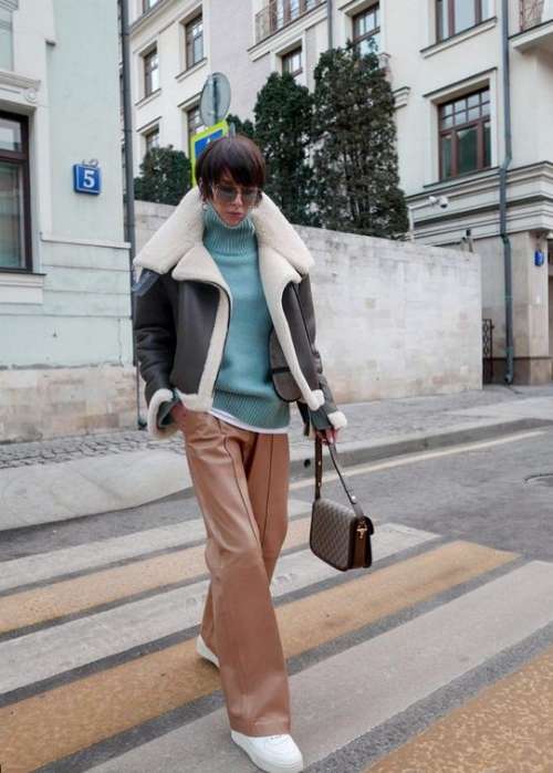 Manteaux en peau de mouton à la mode 2026: looks d'hiver pour femmes, tendances, modèles