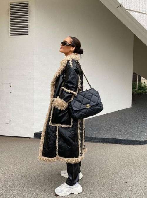 Manteaux en peau de mouton à la mode 2026: looks d'hiver pour femmes, tendances, modèles