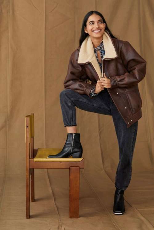 Manteaux en peau de mouton à la mode 2026: looks d'hiver pour femmes, tendances, modèles