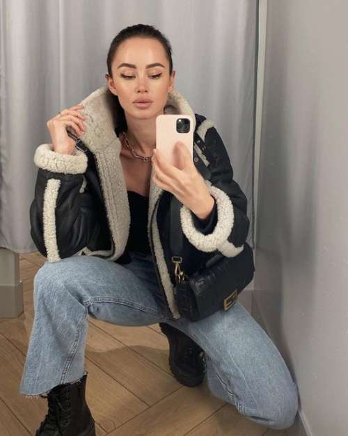 Manteaux en peau de mouton à la mode 2026: looks d'hiver pour femmes, tendances, modèles