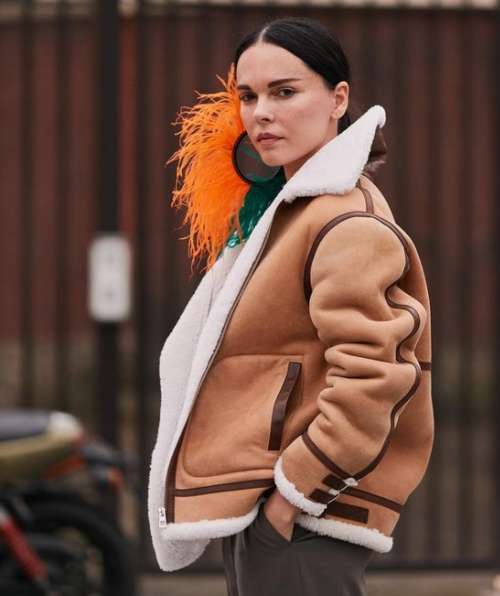 Manteaux en peau de mouton à la mode 2026: looks d'hiver pour femmes, tendances, modèles