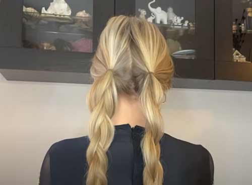 Un paquet de deux tresses