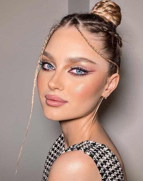 Bundle sur la couronne avec tissage