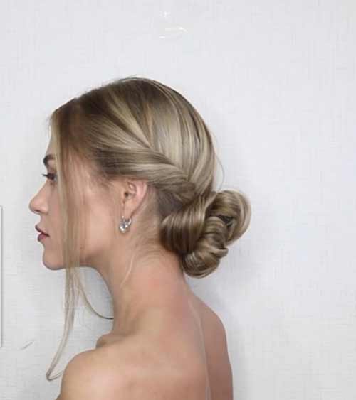 Coiffure à la mode flagelle