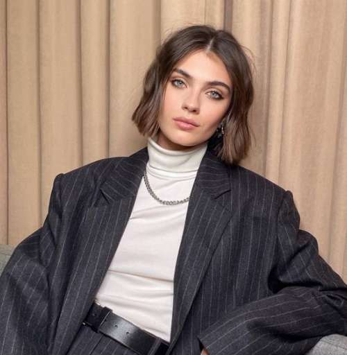 Coupe de cheveux Bob pour cheveux courts: tendances en 2026, types, photos