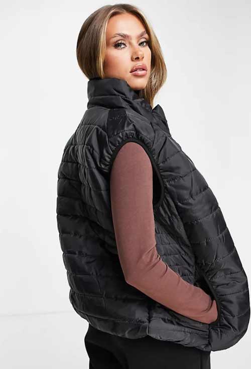 Gilet matelassé noir