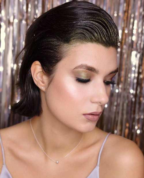 Coiffure courte pour la nouvelle année