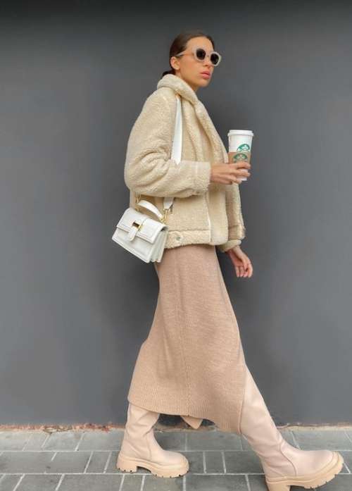 Manteau éco-fourrure 2026 : tendances, couleurs, mannequins, photos