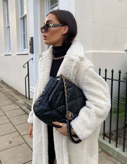 Manteau éco-fourrure 2026 : tendances, couleurs, mannequins, photos