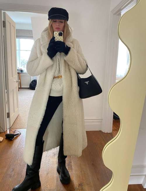 Manteau éco-fourrure 2026 : tendances, couleurs, mannequins, photos